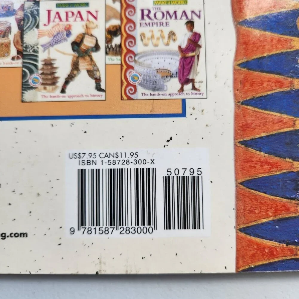 Ancient Egypt Make it Work Book Paperback Book Textbook School Supplies Classroo